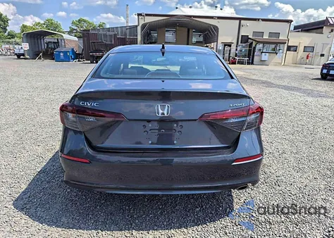 2025 Honda Civic Sport из США, поврежденный, VIN 2HGFE2F52SH524812